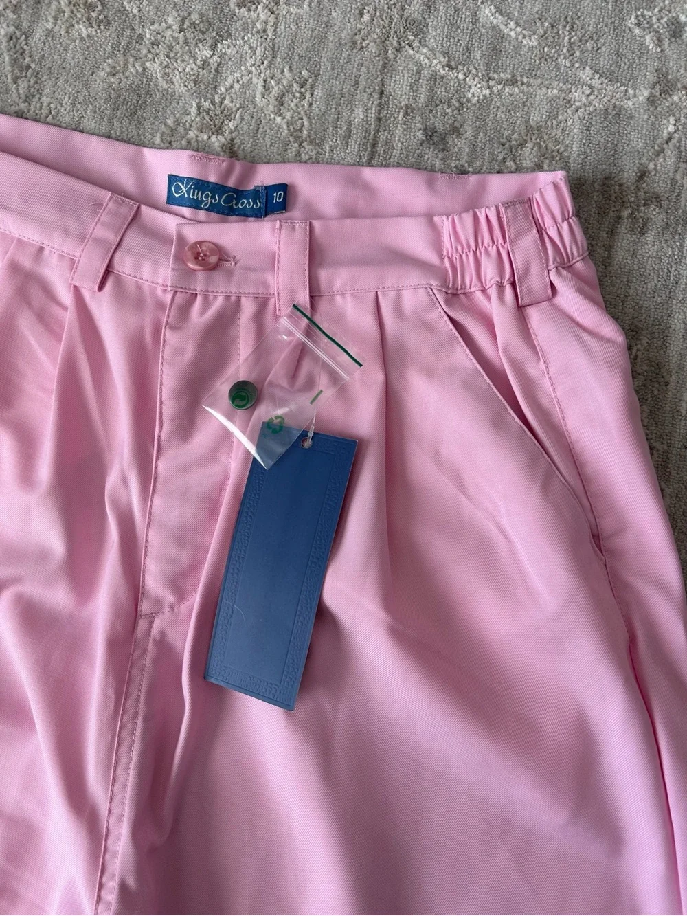 NWT Women’s Golf 10 Pleated Knickers Pants Trousers Match Argyle Vest Set XL